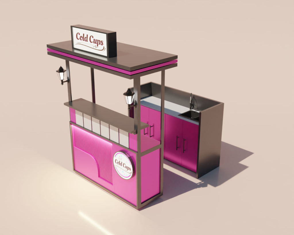 Mobile food cart design